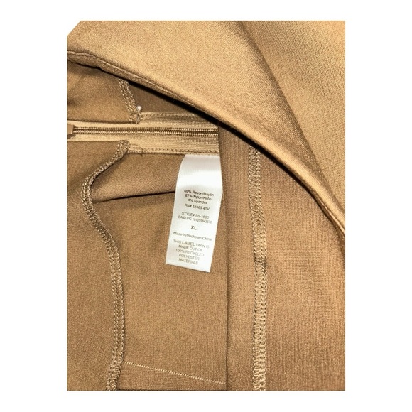 SCOOP Classic Tan Women's Skirt Size XL - Picture 4 of 7